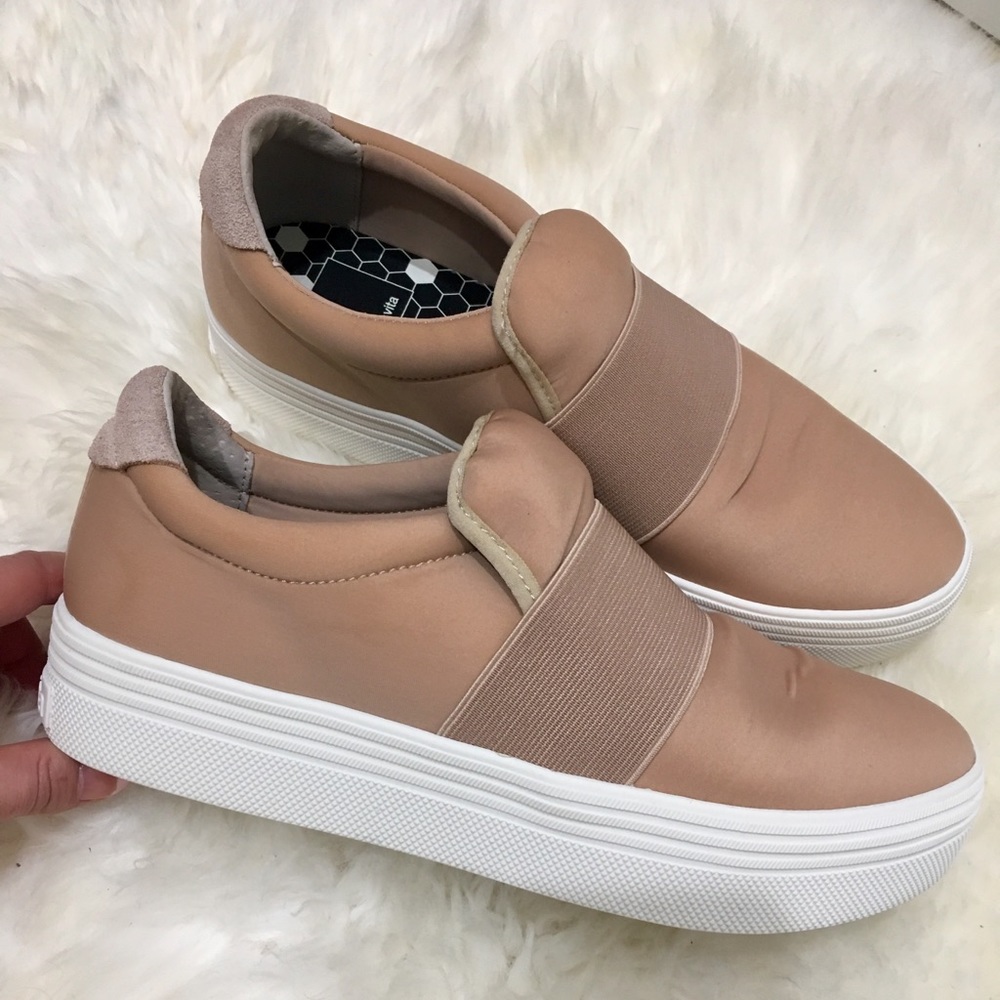 SOLD Dolce Vita Blush Neoprene Sneakers Size 6.5